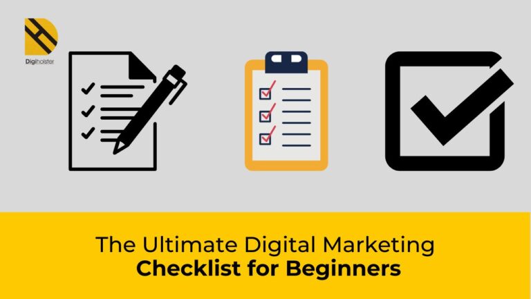 The Ultimate Digital Marketing Checklist for Beginners
